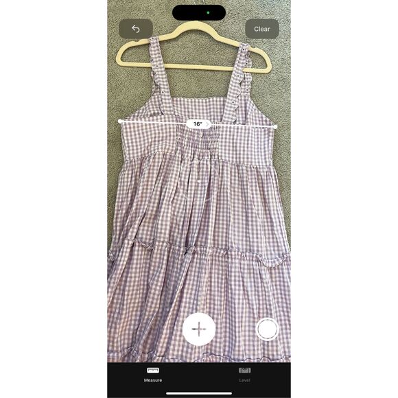 NWOT Vero Alfie gingham dress , $298 Us 8/10 B33 - Picture 8 of 8